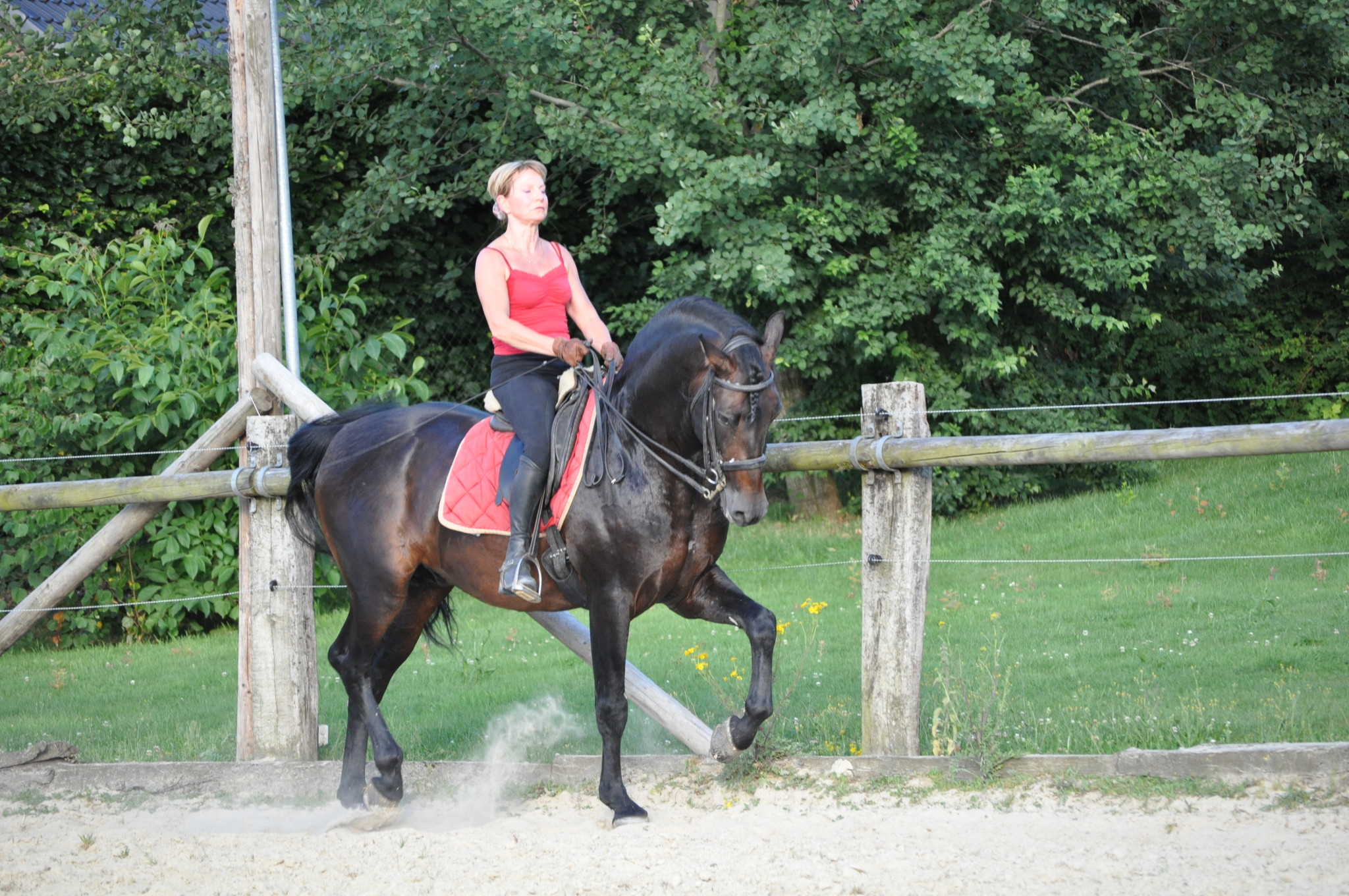 Nathalie au passage sur Chulo